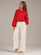 Avery | Cropped Zip Bomber Jacket