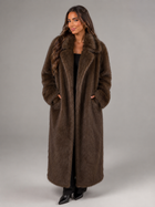 Long Faux Fur Coat for Women