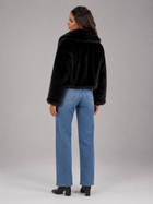 Cropped Faux Fur Jacket for Women