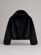 Cropped Faux Fur Jacket for Women