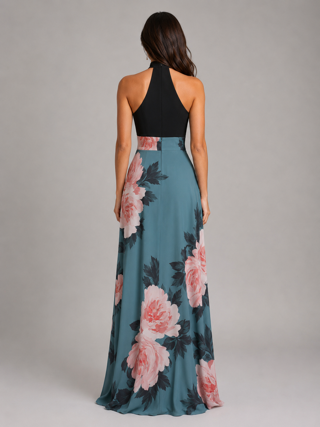 Floral Sleeveless Maxi Dress Summer Women