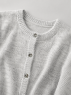 Fuzzy Knit Button Cardigan Autumn Women