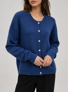 Fuzzy Knit Button Cardigan Autumn Women