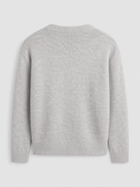 Fuzzy Knit Crew Neck Sweater Autumn Women