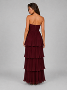 Strapless Tiered Maxi Dress Evening Women