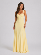 Sweetheart Neck Maxi Dress Wedding Guest