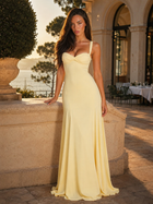 Sweetheart Neck Maxi Dress Wedding Guest