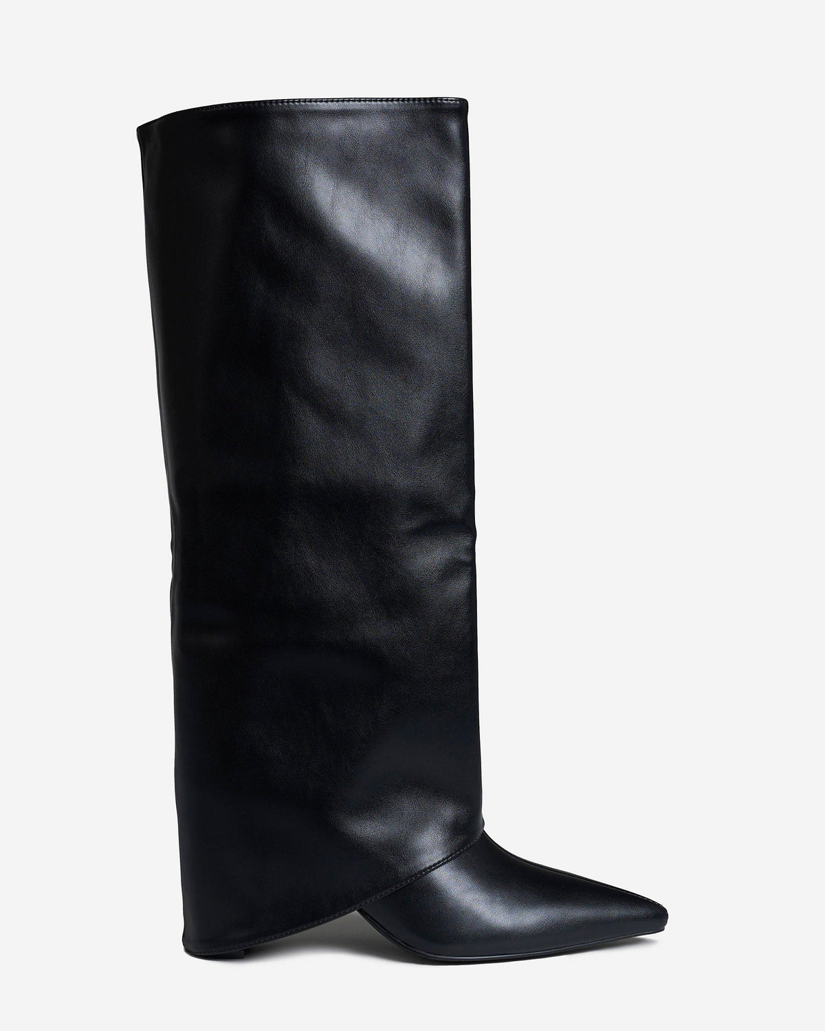 Arden | Black Convertible Knee High & Ankle Boots
