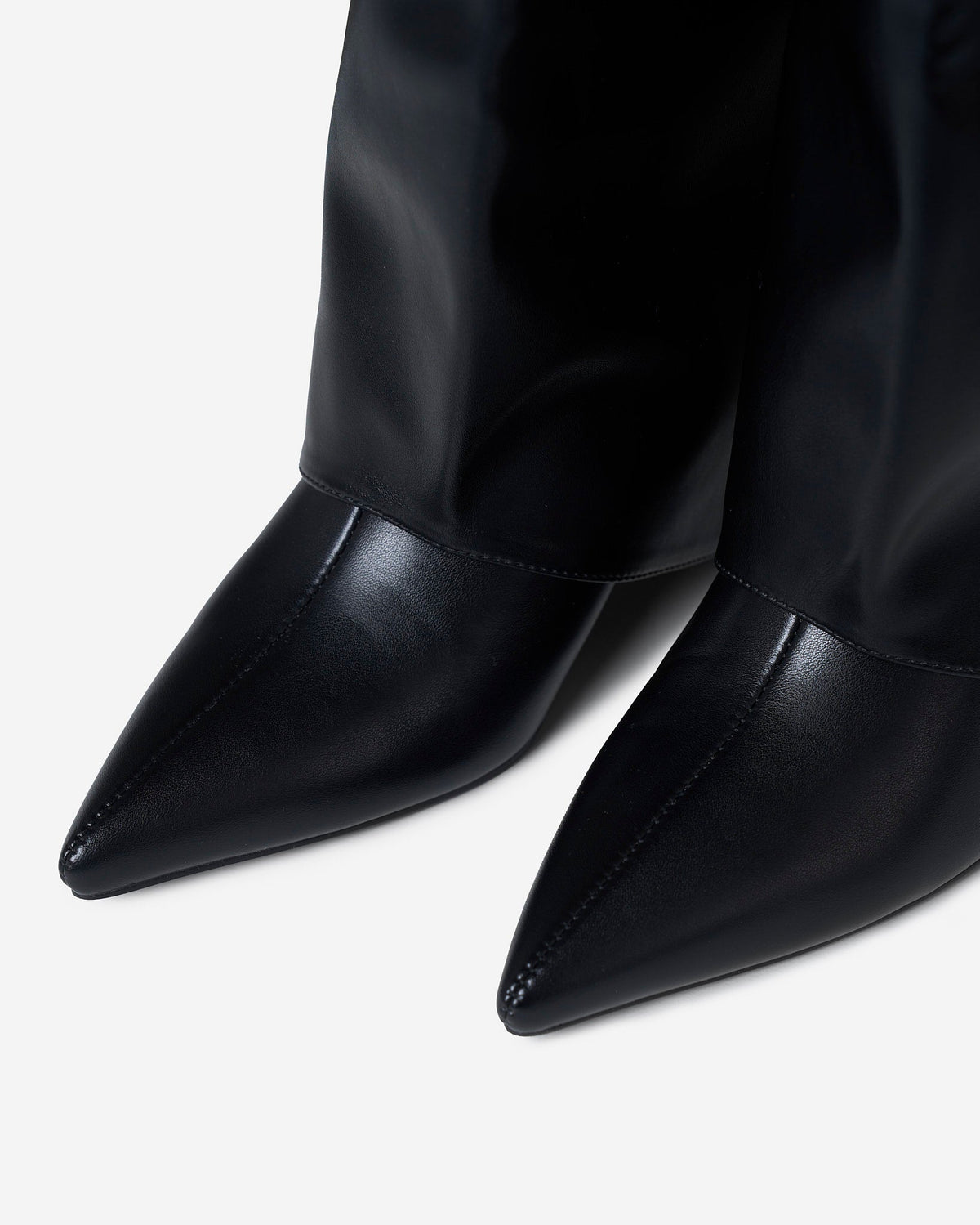 Arden | Black Convertible Knee High & Ankle Boots