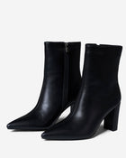 Arden | Black Convertible Knee High & Ankle Boots