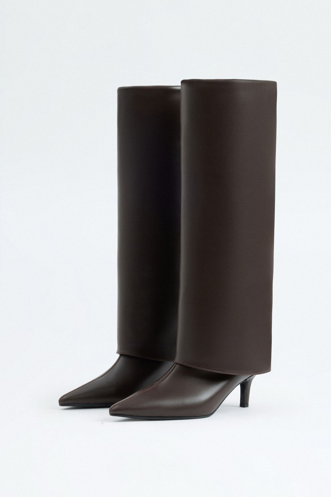Elise | Dark Brown Classic Leather Boots