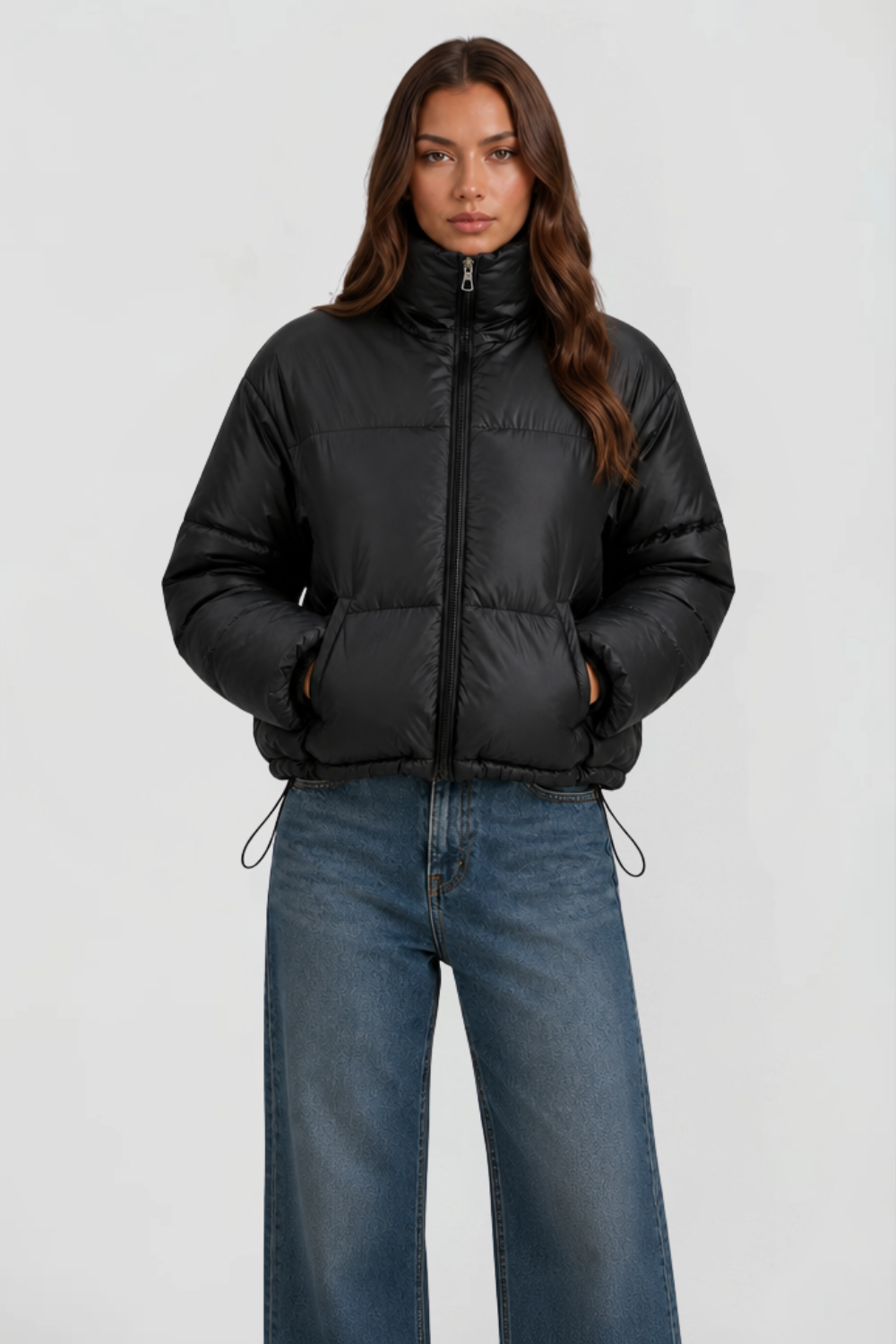 Amara | Cropped Padded Puffer Jacket