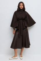 Adeline | Belted Wool Coat