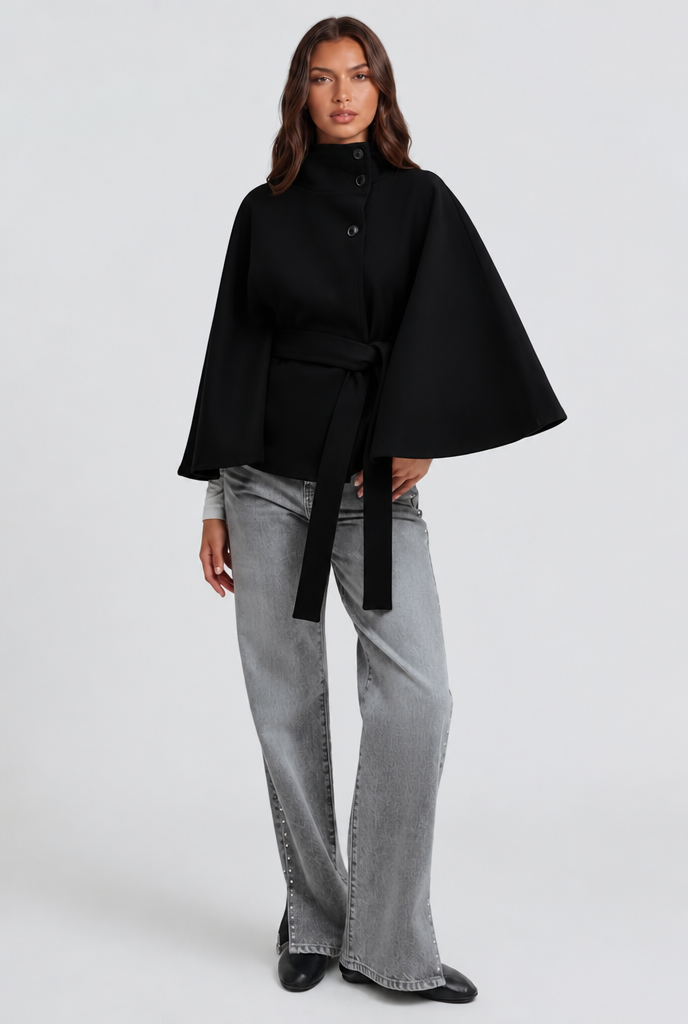 Adeline | Belted Wool Coat