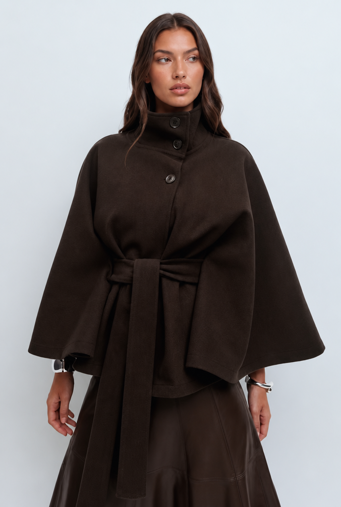 Adeline | Belted Wool Coat