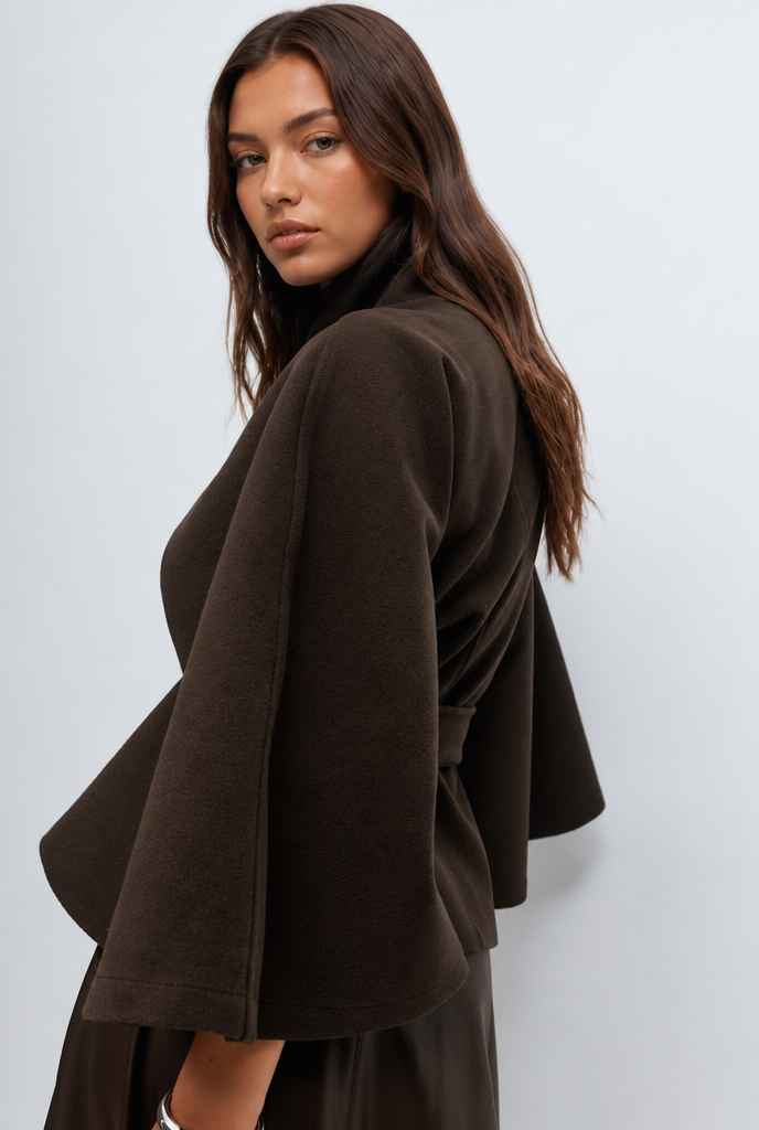 Adeline | Belted Wool Coat