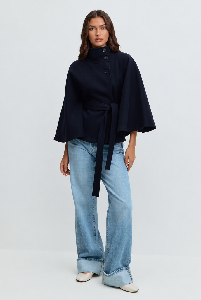 Adeline | Belted Wool Coat