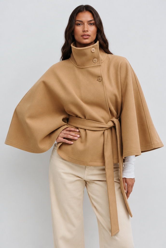 Adeline | Belted Wool Coat