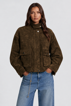 Linnea | Oversized Suede Jacket