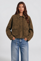Linnea | Oversized Suede Jacket