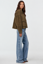 Linnea | Oversized Suede Jacket