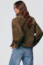 Linnea | Oversized Suede Jacket