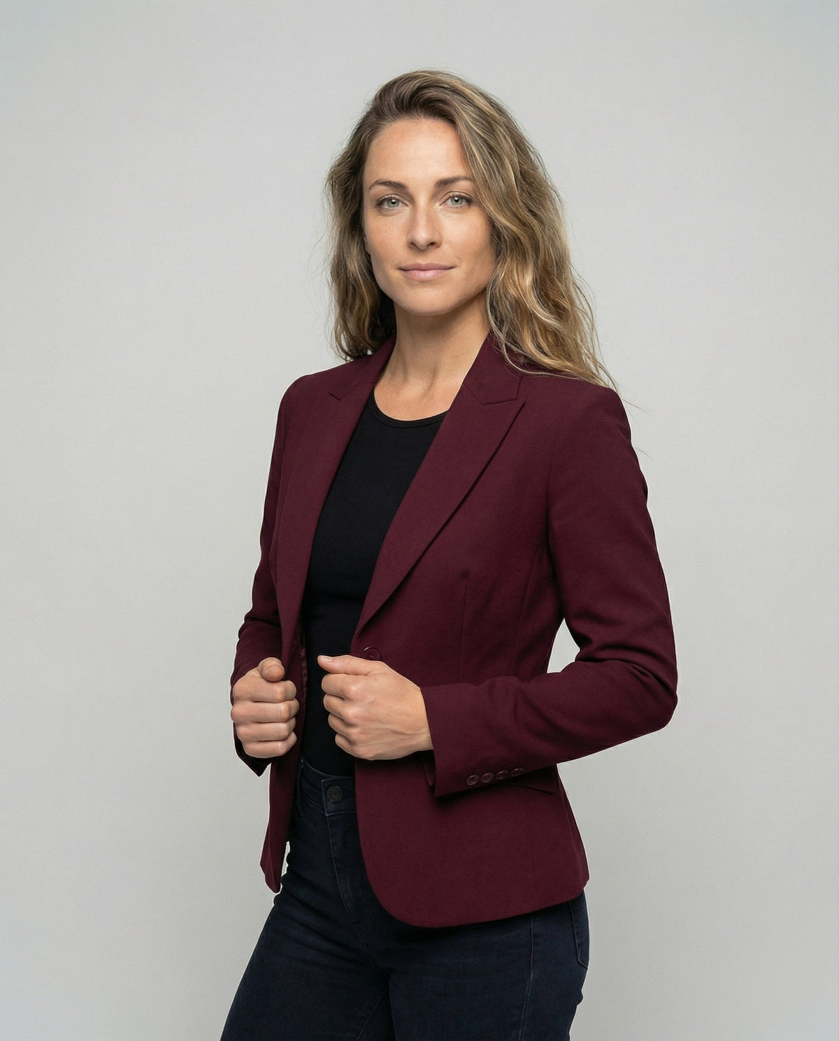 Sloane | Belted Tailored Blazer