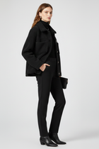 Women’s Fleece Jacket with Buttons and Generous Pockets