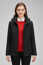 Women’s Hooded Jacket with Zipper