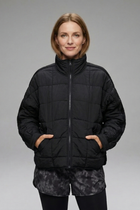 Women’s Jacket with Zip and Quilted Surface