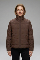 Women’s Jacket with Zip and Quilted Surface