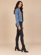 Vera | Embellished Cropped Denim Jacket