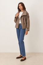 Imogen | Double-Breasted Wool Peacoat