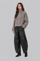 Wren | Cropped Jacket with Buckle Detail