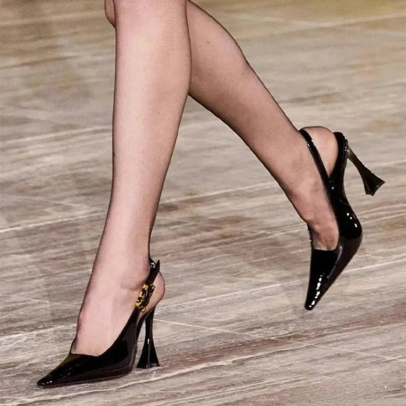 Elyse | Elegant Pointed Toe Slingback Heels for Women