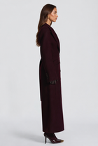 Genevieve | Tailored Longline Wool Coat