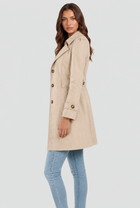 Arden | Cotton Buttoned Trench Coat
