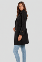 Arden | Cotton Buttoned Trench Coat
