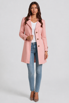 Arden | Cotton Buttoned Trench Coat