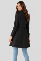 Arden | Cotton Buttoned Trench Coat