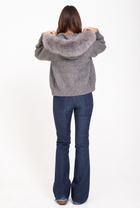 Esme | Knit Fur Hooded Coat