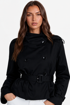 Annelise | Belted Double Breasted Trench Jacket