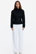 Annelise | Belted Double Breasted Trench Jacket