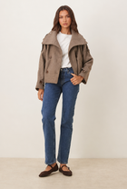 Imogen | Double-Breasted Wool Peacoat