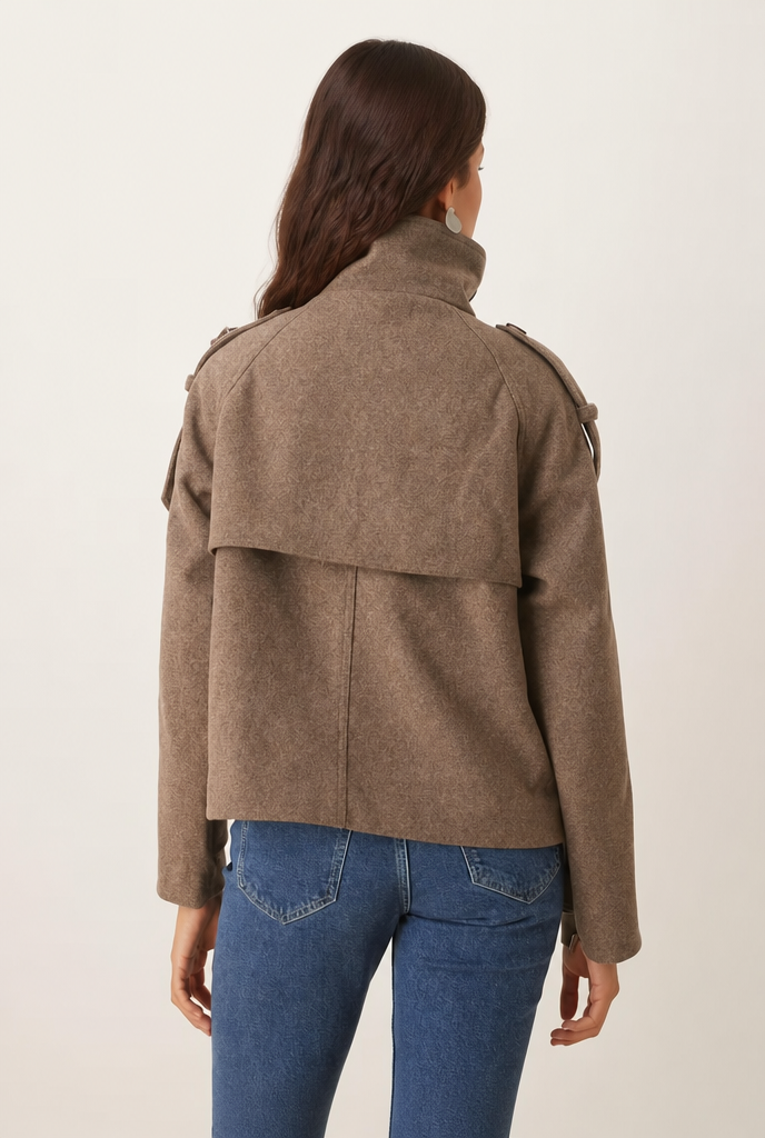 Imogen | Double-Breasted Wool Peacoat