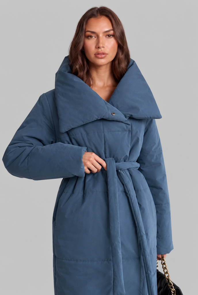 Sabine | Oversized Collar Puffer Coat