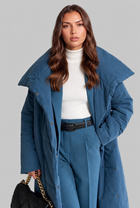 Sabine | Oversized Collar Puffer Coat