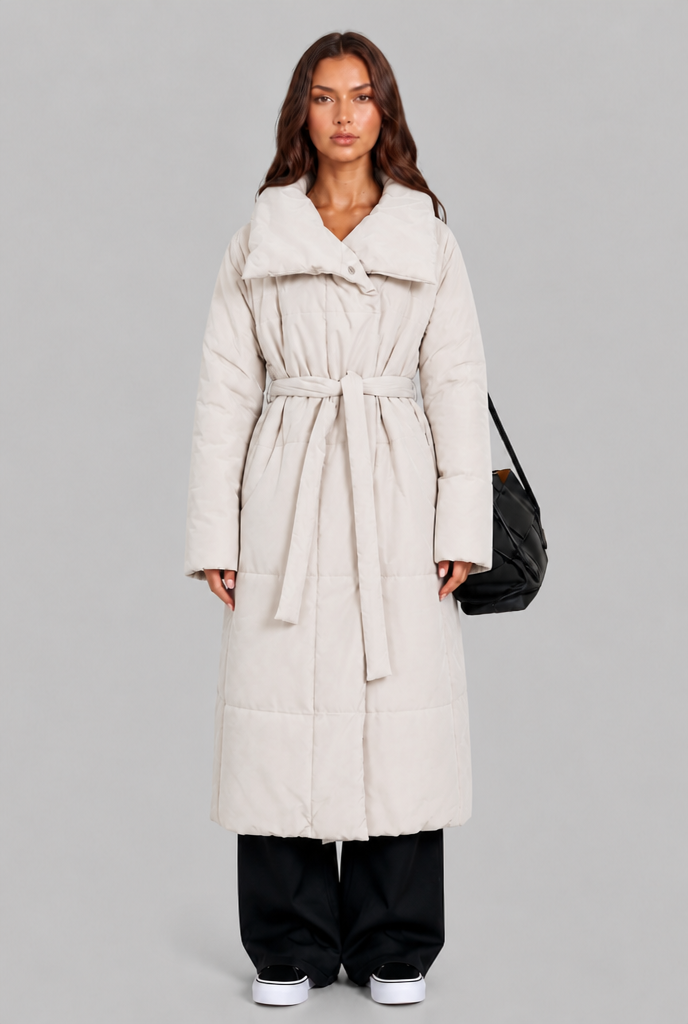 Sabine | Oversized Collar Puffer Coat
