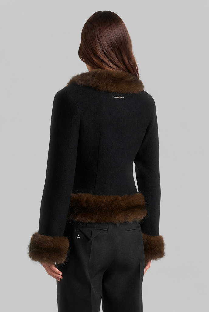 Petra | Faux Fur Trim Jacket