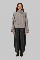 Wren | Cropped Jacket with Buckle Detail